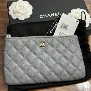 CHANEL 20C Grey Small O Case
